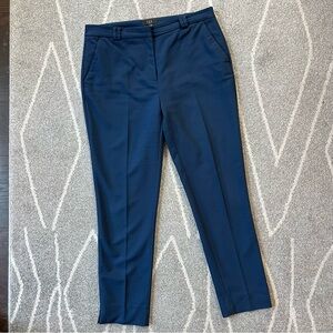 1.2.3. Paris Navy Blue Straight Leg Trousers
